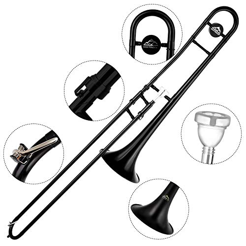 EASTROCK Bb Tenor Slide Trombone for Beginners Standard