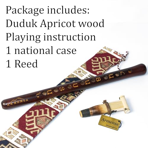 Armenian Handmade Apricot Wood DUDUK - Semi-Professional Oboe