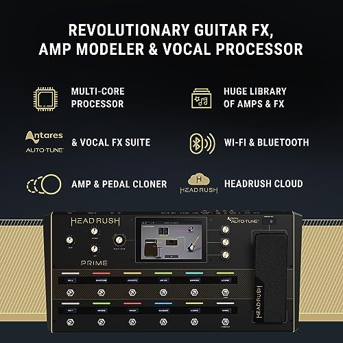 VIP Smart Shopper: HeadRush Prime Guitar/Vocal Multi-Effects Pedal