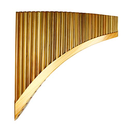 Professional G Key Black Pan Flute Set