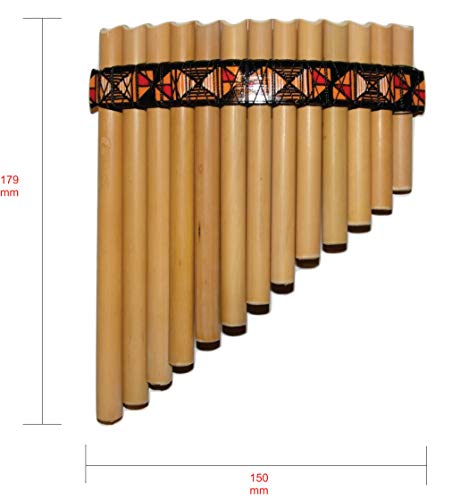 Bamboo Pan Flute Bundle - Case & Tuning Stick