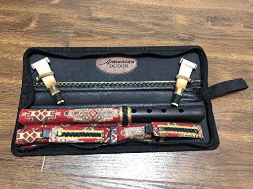 DUDUK Armenian Set with Apricot Wood, Taraz Case