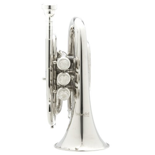 Mendini by Cecilio Bb Pocket Trumpet + Accessories