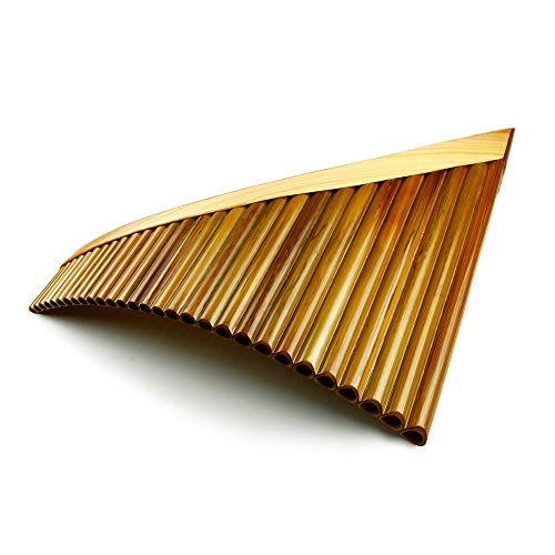 Professional G Key Black Pan Flute Set