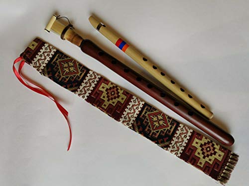 Professional Armenian Duduk in Key A with Engraved Case