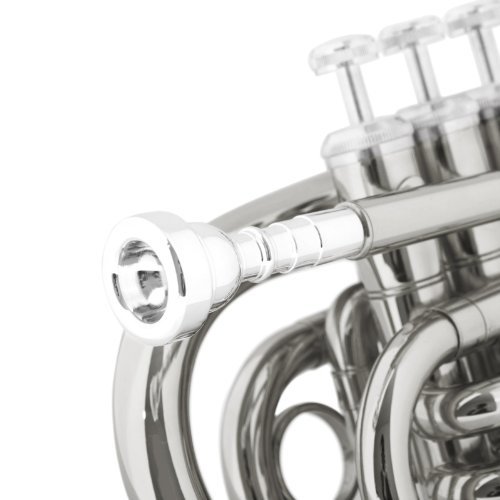 Mendini by Cecilio Bb Pocket Trumpet + Accessories