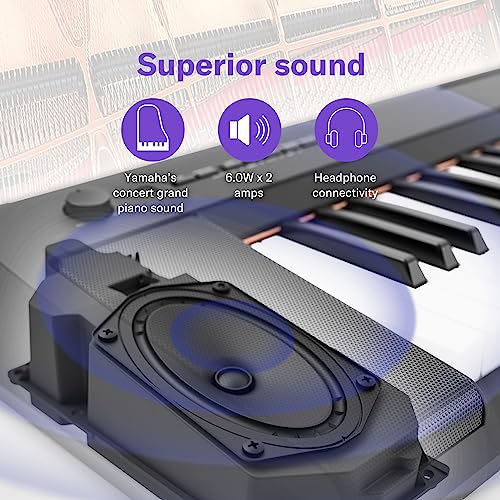 Yamaha Piaggero Ultra-Portable Digital Piano - Black