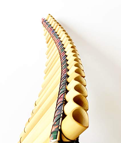 Professional Andean Style Tenor Pan Flute - G Major