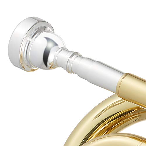 Ashthorpe Bb Brass Pocket Trumpet with Gold Lacquer