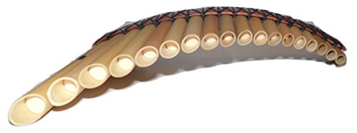 VIP Pan Flute 18 Pipes Tunable - Nazca design