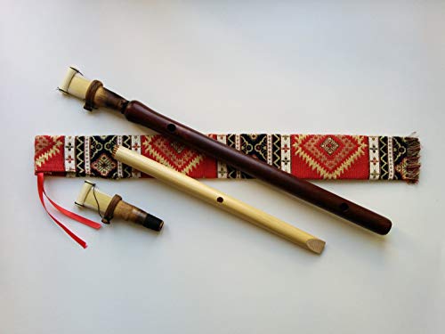 Professional Armenian Duduk in Key A with Engraved Case