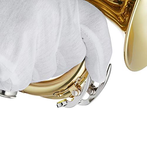 Ashthorpe Bb Brass Pocket Trumpet with Gold Lacquer