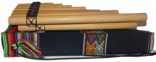 Zampoña Malta Ramos Pan Flute 13 Pipes w/ Case
