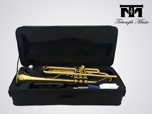 Triumph Bb Trumpet Set for Beginners with Accessories