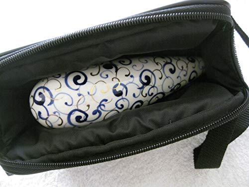 Elegant Hand Painted Porcelain Ocarina - VIP Exclusive