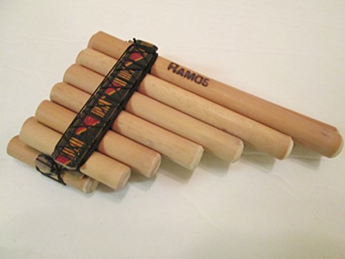 Compact Zampona Pan Flute with 13 Pipes & Case