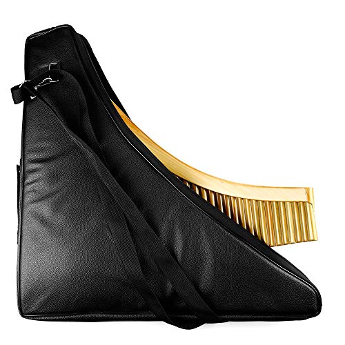 Professional G Key Black Pan Flute Set