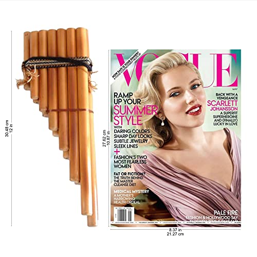 NOVICA Bamboo Andean Zampona Panpipes Set, Pair, Inca Serenade