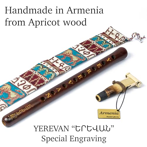 Armenian Duduk SPECIAL EDITION - Yerevan - Handmade from Armenia - Instruction Included