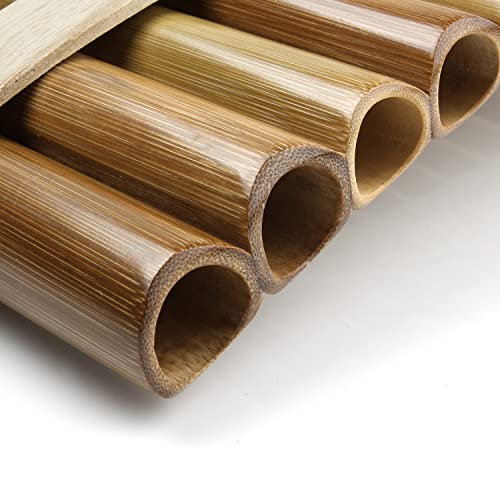 F Key Chinese Traditional 18 Pipe Pan Flute