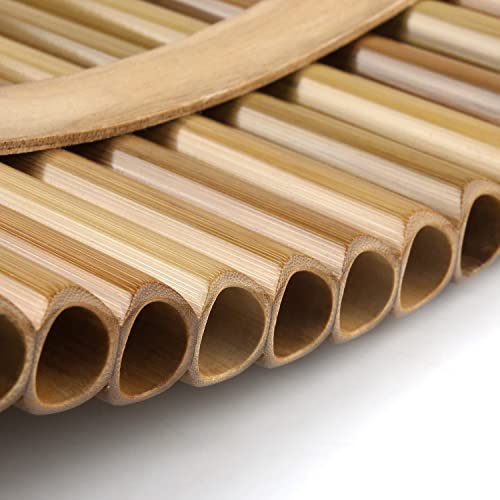 F Key Chinese Traditional 18 Pipe Pan Flute