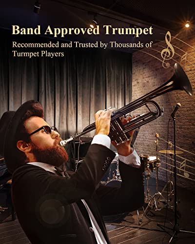 Eastar Bb Trumpet Set for Student Beginner, Black