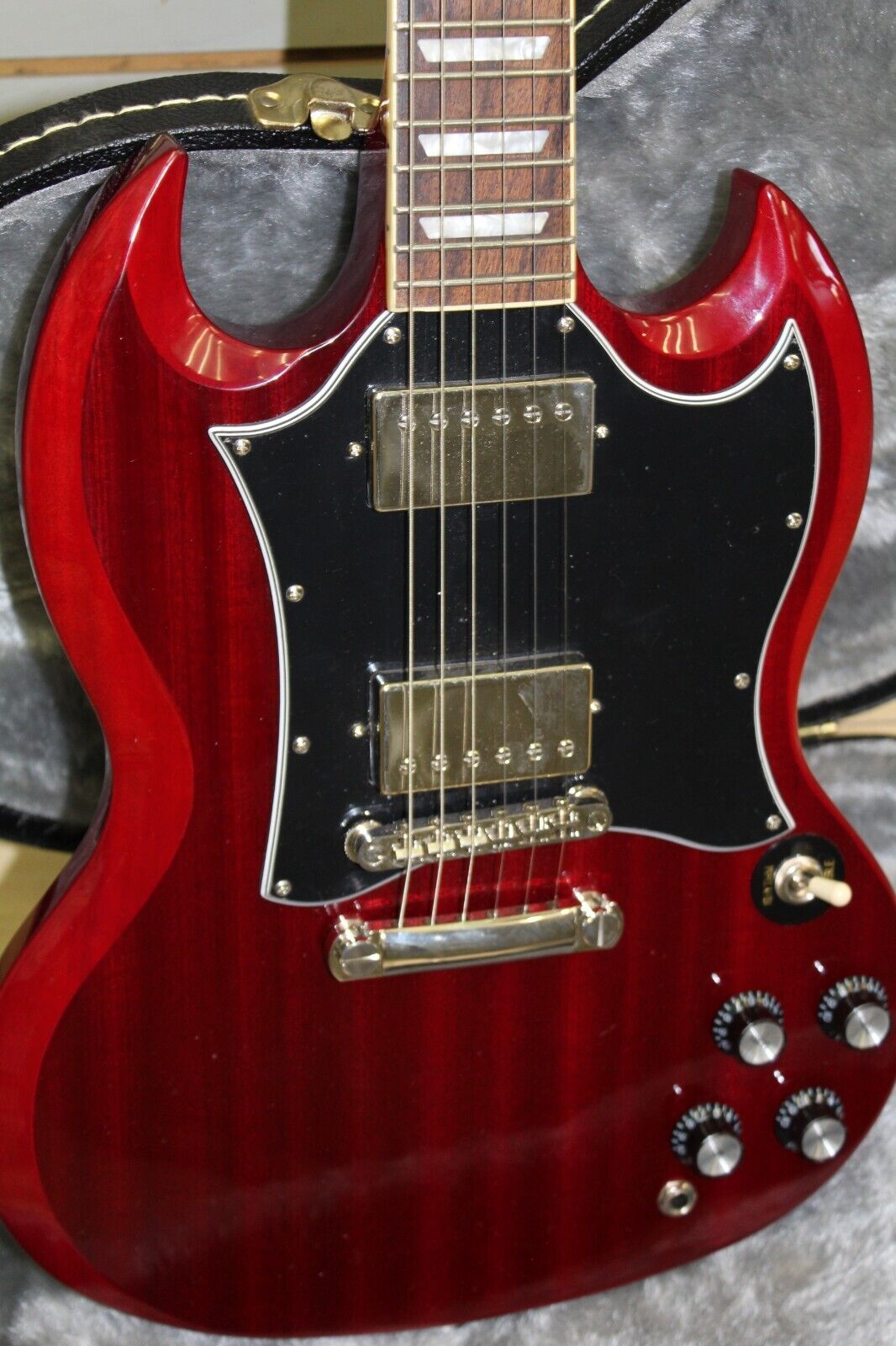 Epiphone SG Standard 60s Cherry Electric Guitar With Case