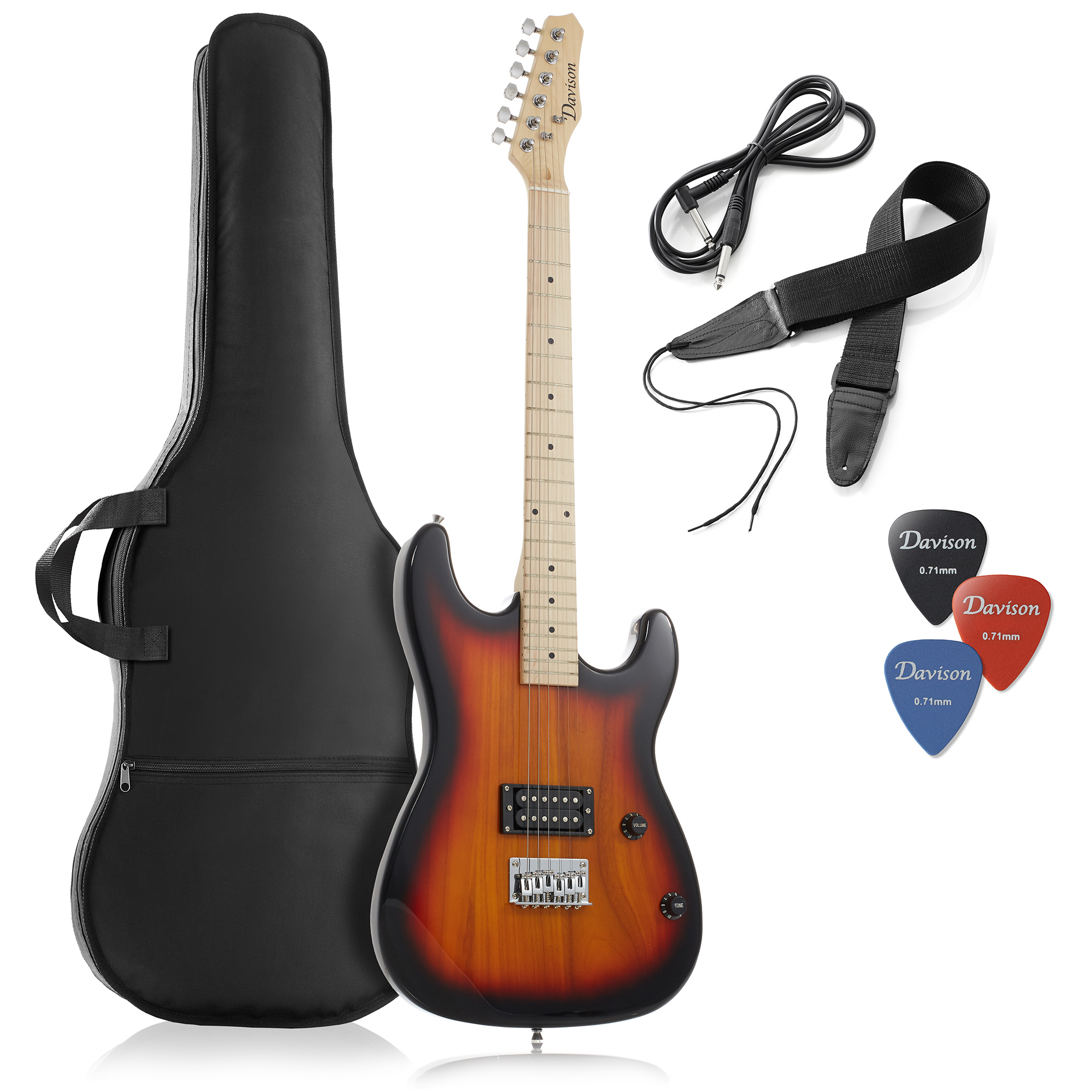 39" Electric Guitar Beginner Kit with Gig Bag