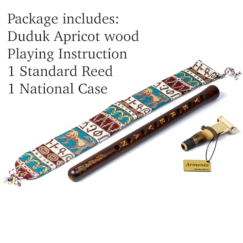 Armenian Duduk SPECIAL EDITION - Yerevan - Handmade from Armenia - Instruction Included