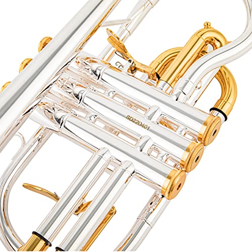 AUROSUS ACR-8358S Double Trigger Cornet, Silver Plated