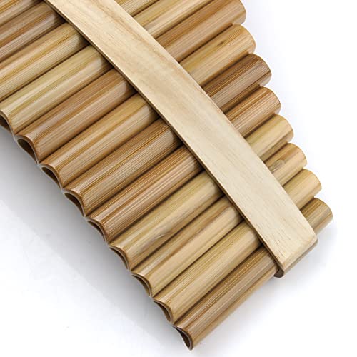 F Key Chinese Traditional 18 Pipe Pan Flute