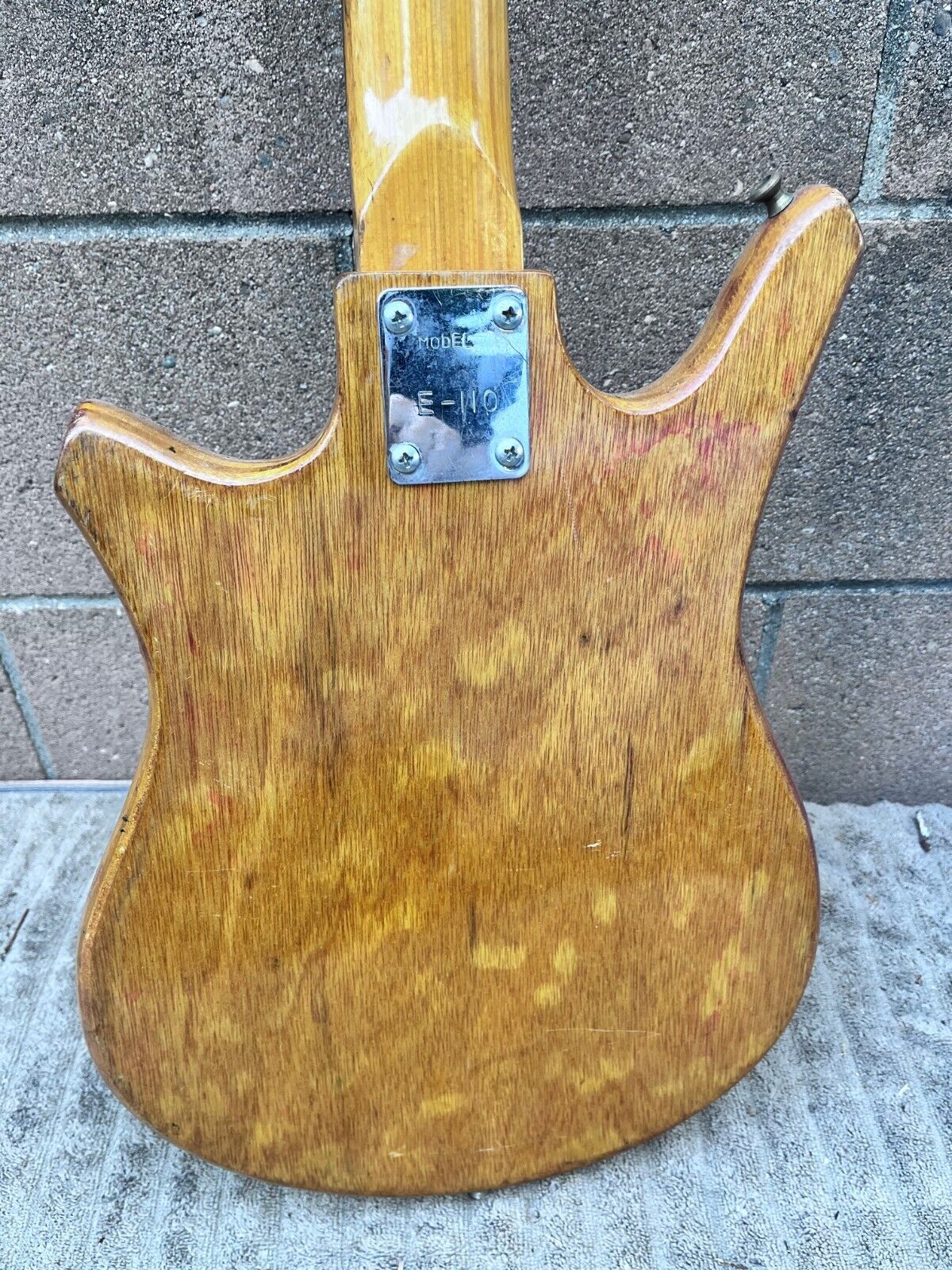 1960's Teisco Tulip E-110 Electric Guitar Vintage Look