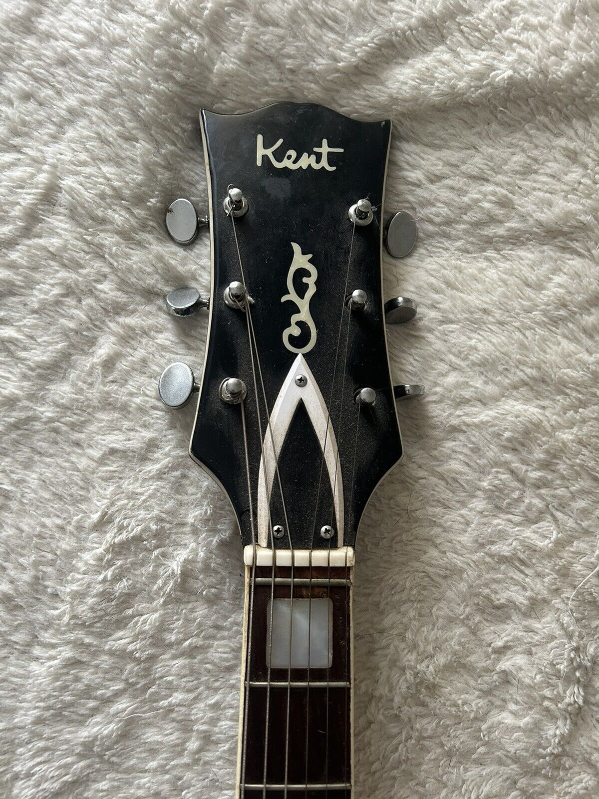 Vintage MIJ Kent Semi-Hollow ES Electric Guitar - 60s-70s