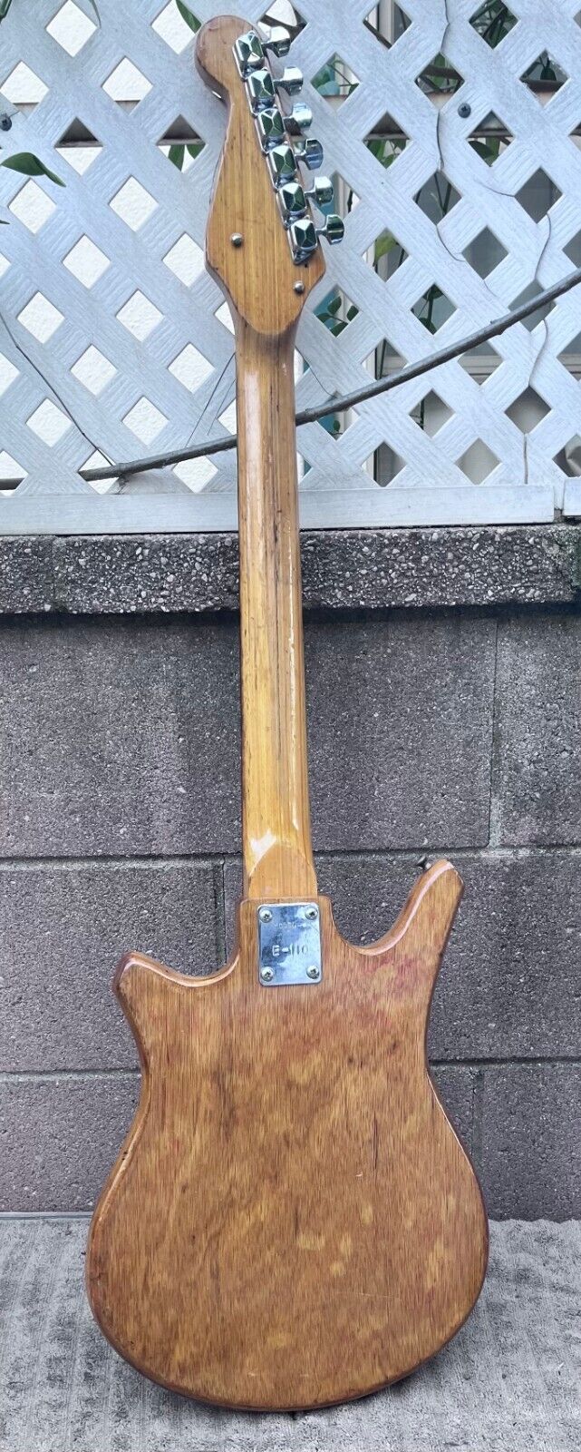 1960's Teisco Tulip E-110 Electric Guitar Vintage Look