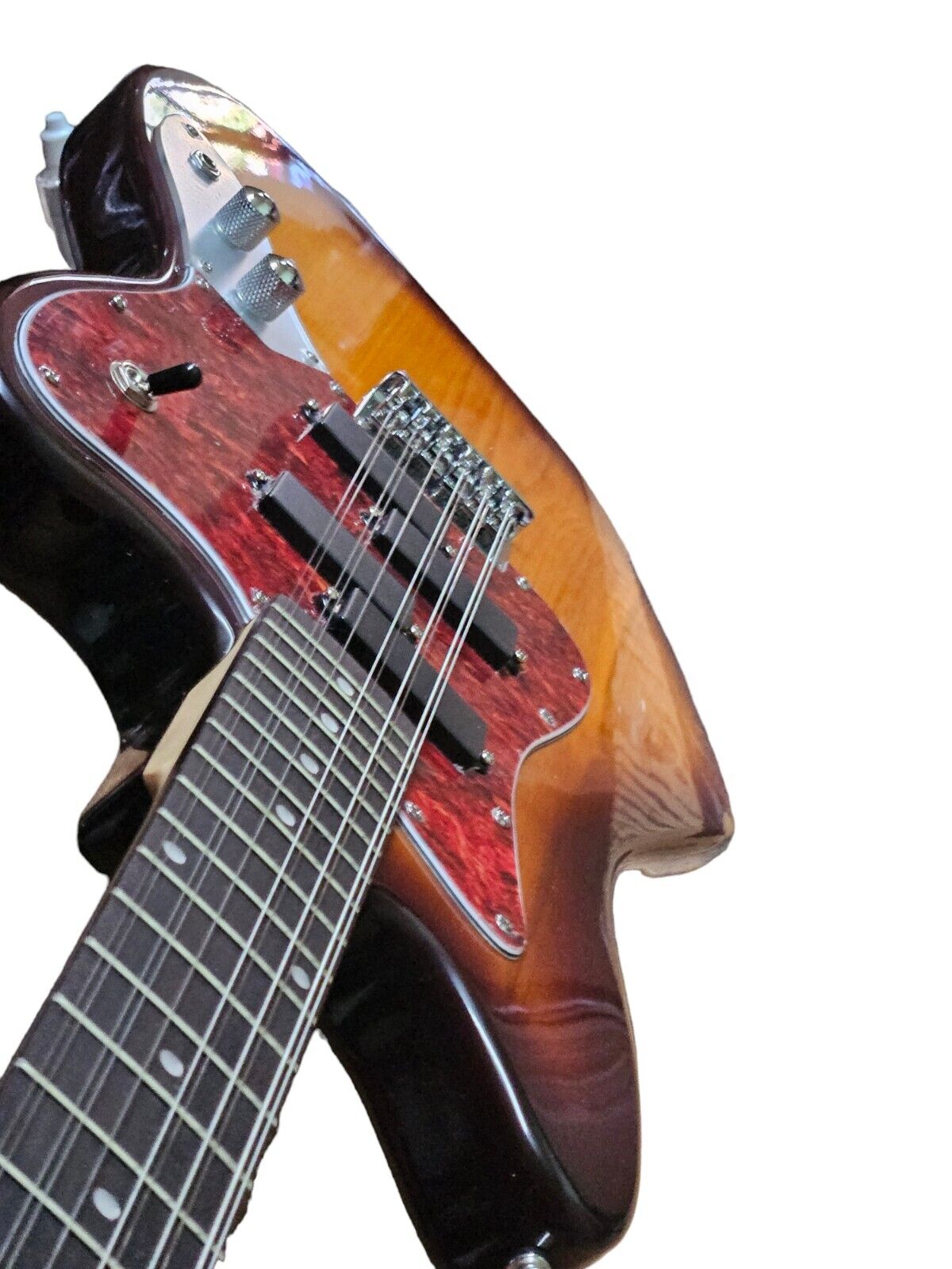 12 String Vintage XII Style Jazzmaster Solid Body Guitar