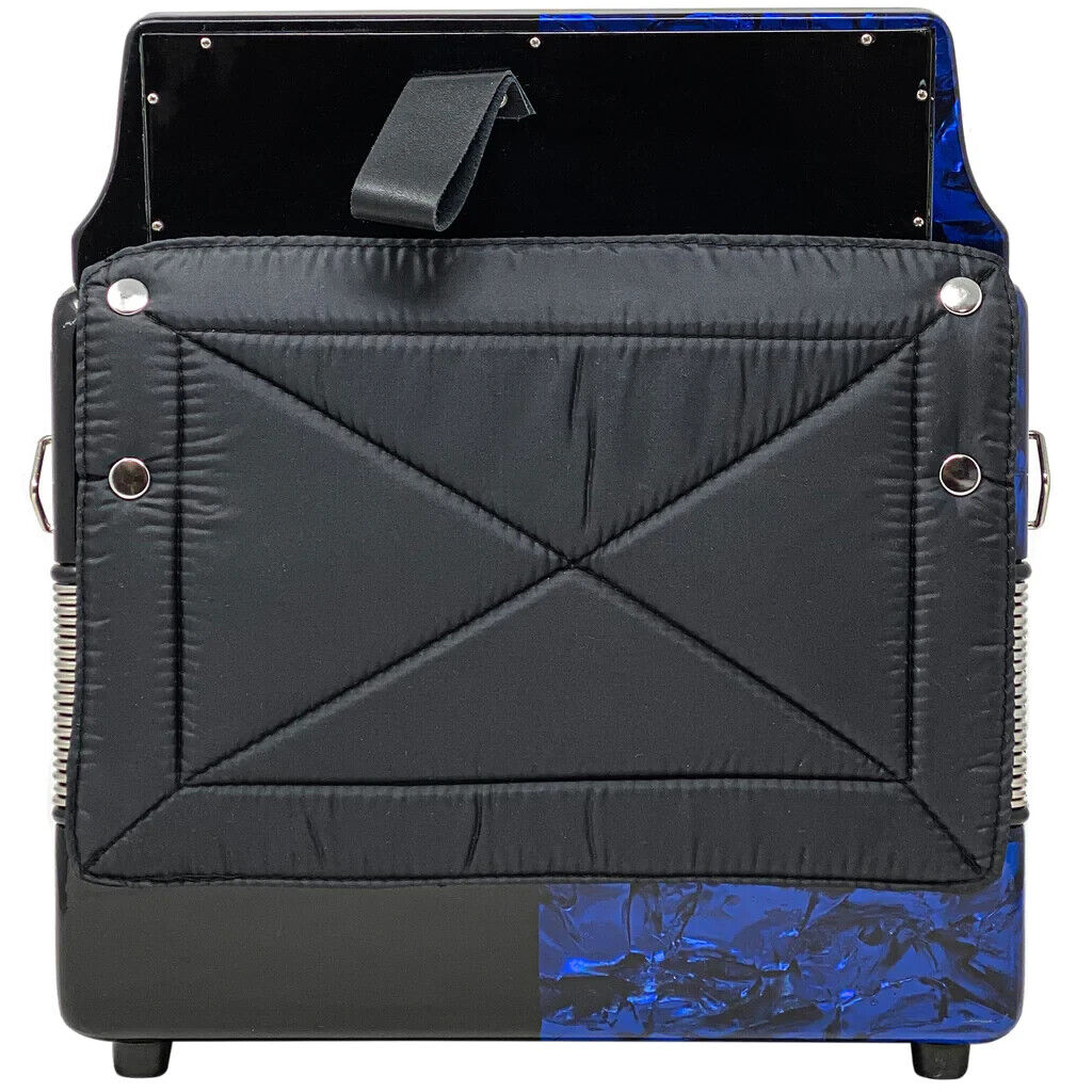 Rossetti 3112 GCF 31 Button Diatonic Accordion - Black/Blue