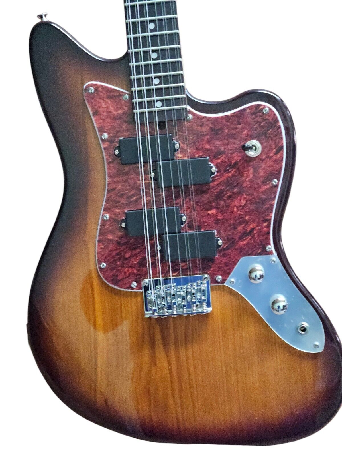 12 String Vintage XII Style Jazzmaster Solid Body Guitar