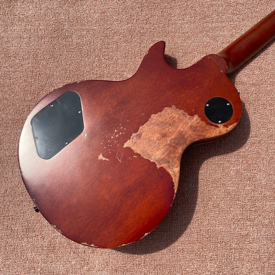 Vintage Finish Electric Guitar with Rosewood Fingerboard in Stock