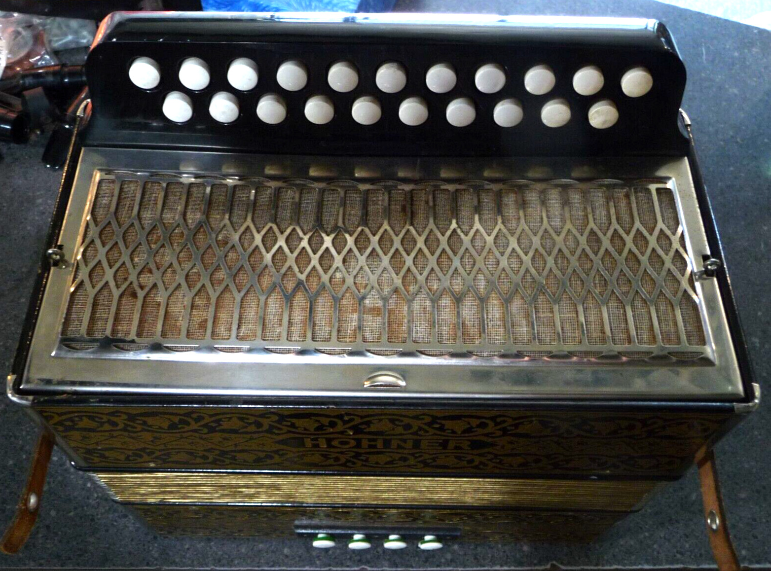 HOHNER Button Accordion 2 Row - G-C Key