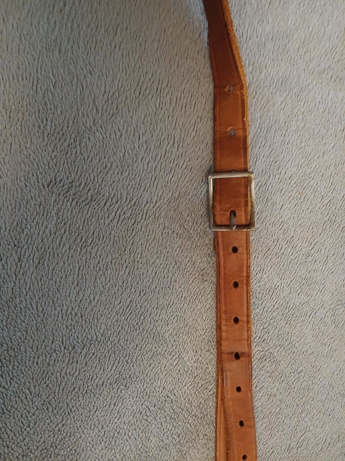 Retro Leather Guitar Strap Fender 50s 60s Style