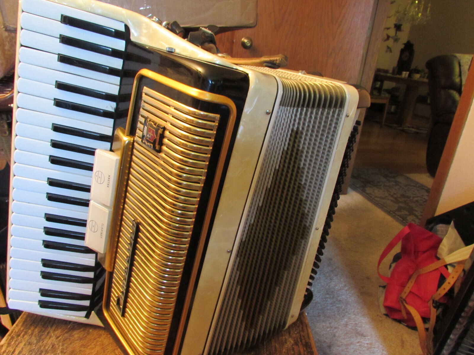 Accordion Camerano 120 Bass 3/4 Reeds 16" KB/LM