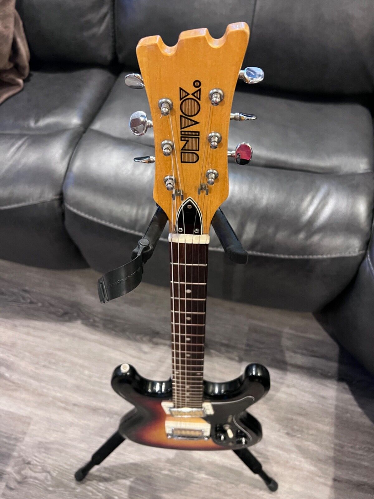 Vintage Univox Hi Flyer Phase Four Guitar