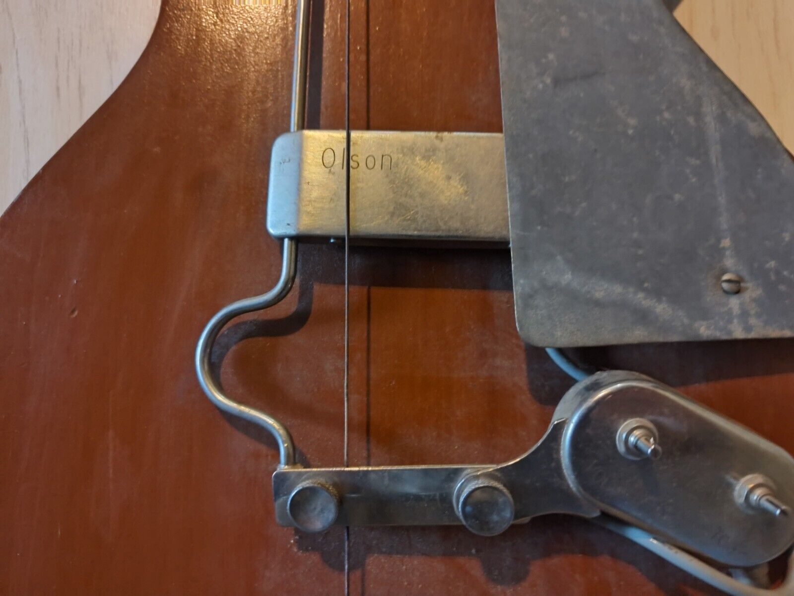 1950's Homemade Electric Guitar with Olsen Pickup