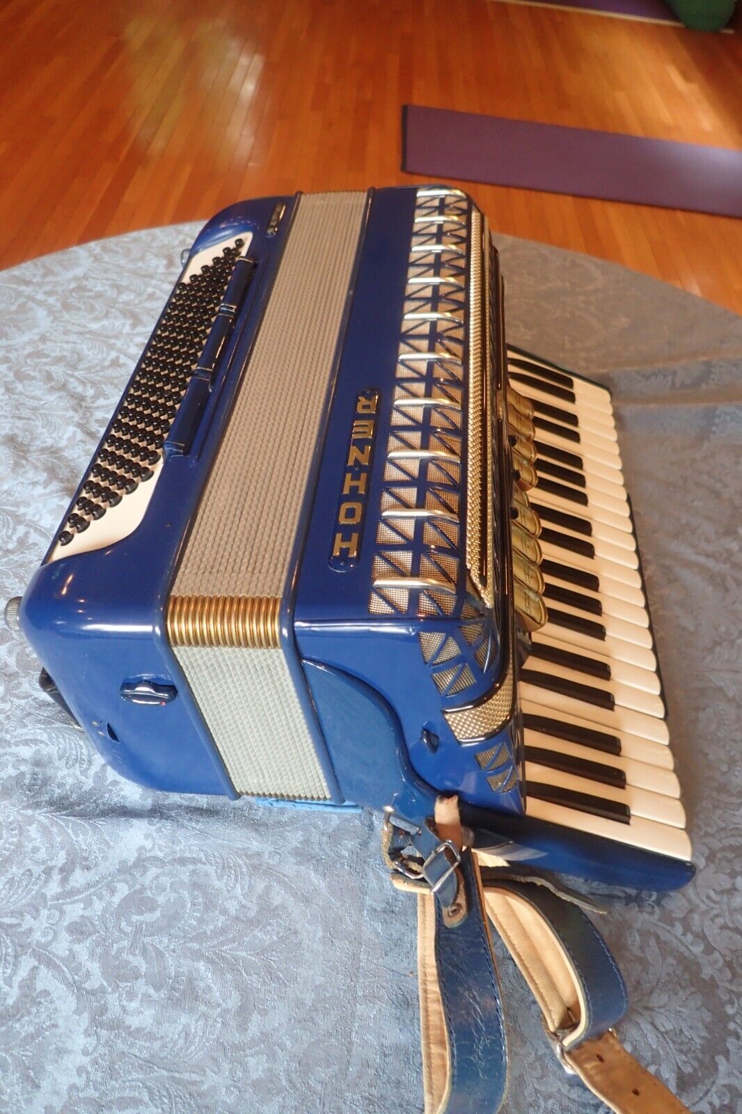 Rare Blue Hohner Atlantic III in Great Condition