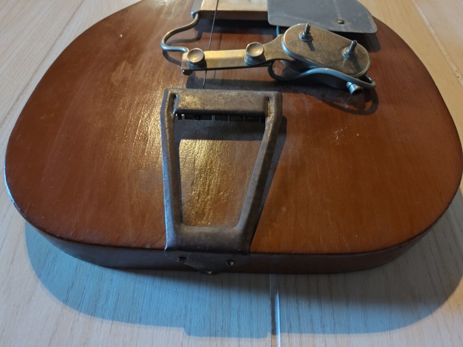 1950's Homemade Electric Guitar with Olsen Pickup