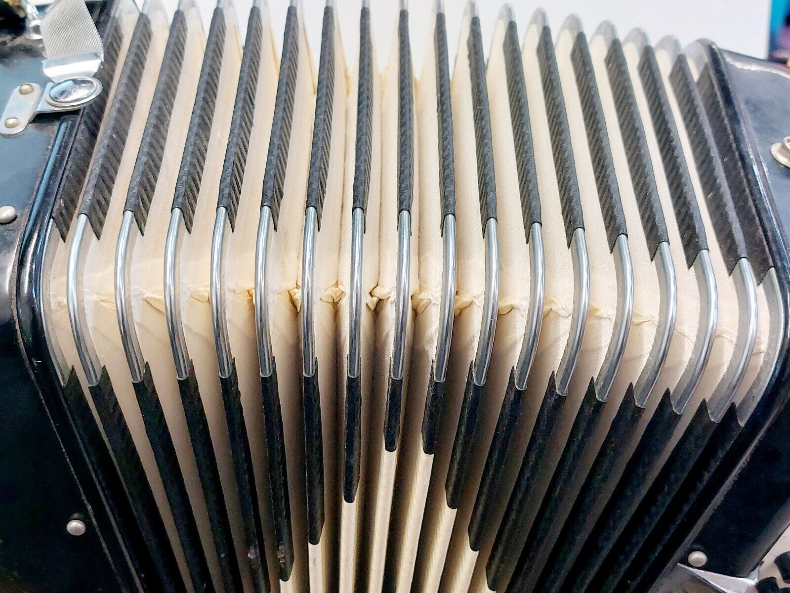 Italian Made Black Contello Accordion 3583 VIP