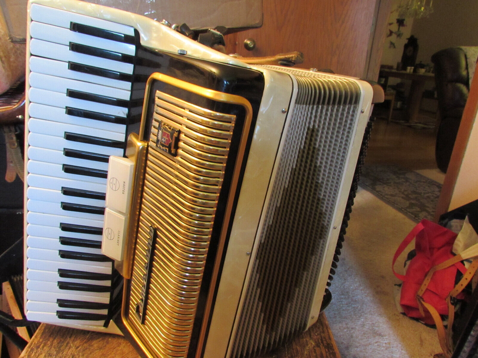Accordion Camerano 120 Bass 3/4 Reeds 16" KB/LM