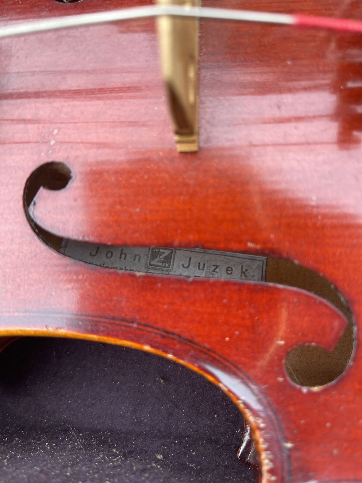 Rare John Juzek Prague Violin 4/4 VIP Collector's Item