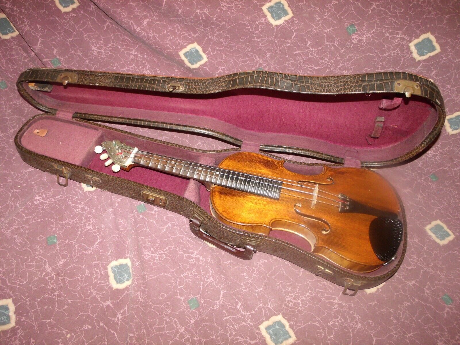 Antique Braun & Hauser Munchen Fretted Violin Zither