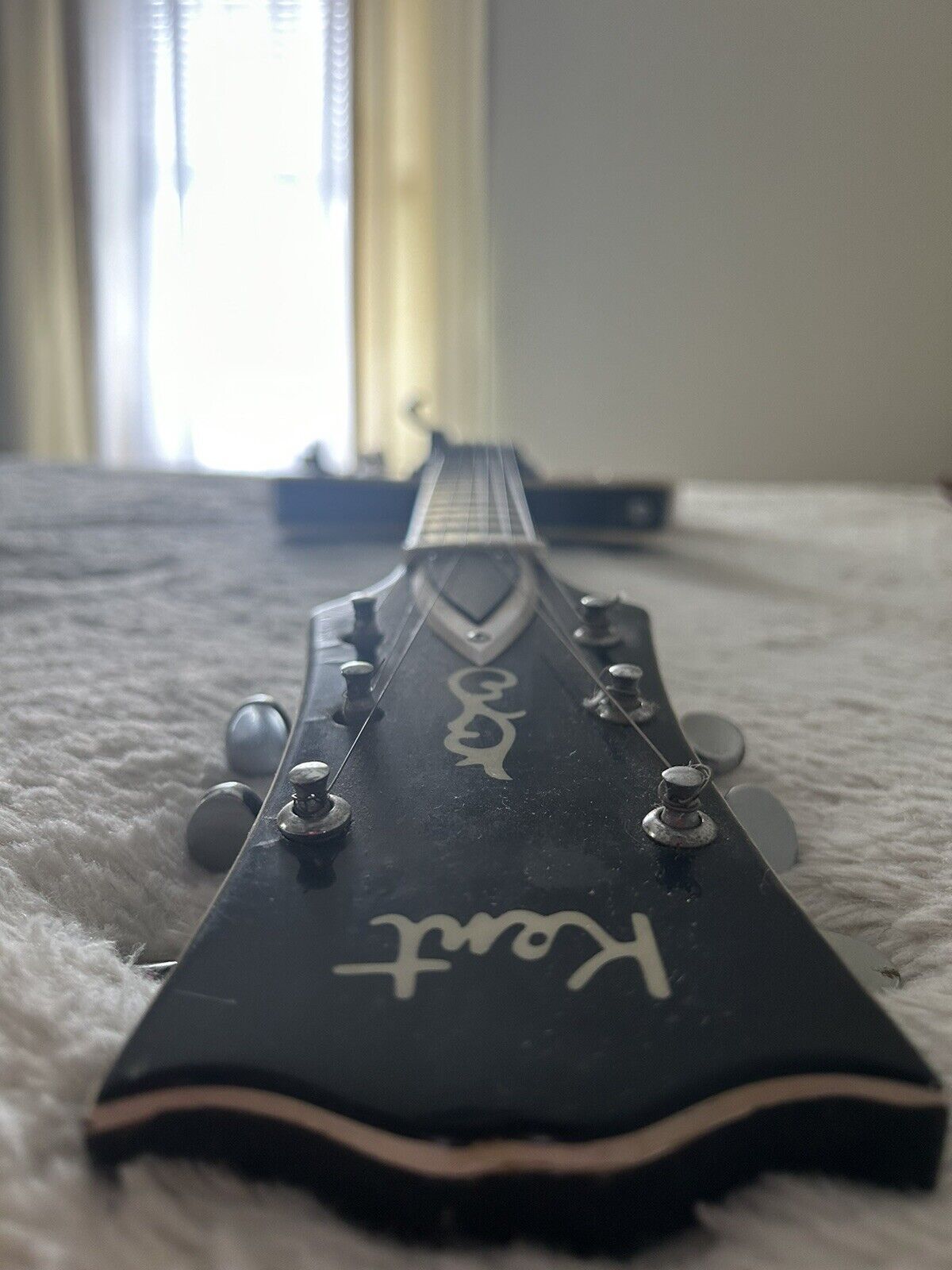 Vintage MIJ Kent Semi-Hollow ES Electric Guitar - 60s-70s